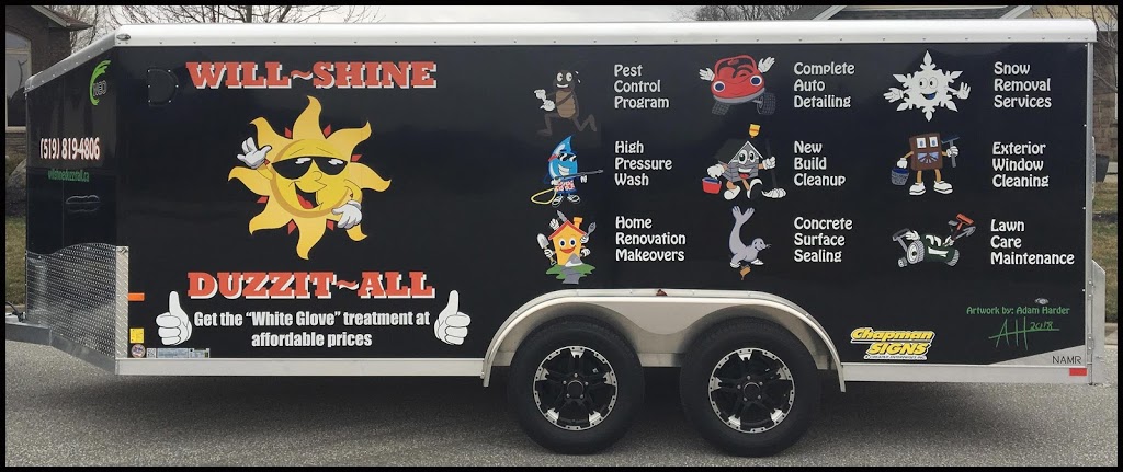 Will~Shine DuzzIt~All | 24 Marshwoods Blvd, Kingsville, ON N9Y 0A7, Canada | Phone: (519) 819-4806