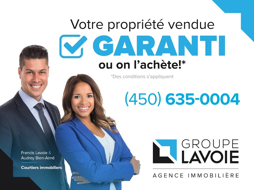 Groupe Lavoie, agence immobilière - courtier immobilier | 1 B Rue Levasseur, Saint-Constant, QC J5A 1N1, Canada | Phone: (450) 635-0004