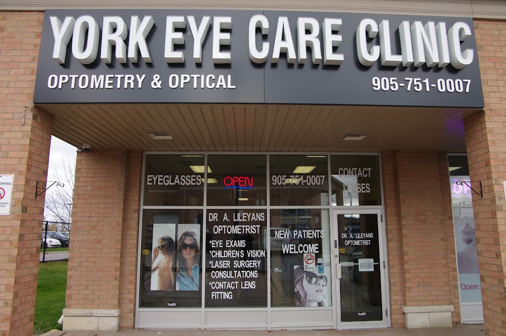 York Eye Care Clinic | health | 302 Wellington St E Unit #1, Aurora, ON L4G 1J5, Canada | 9057510007 OR +1 905-751-0007