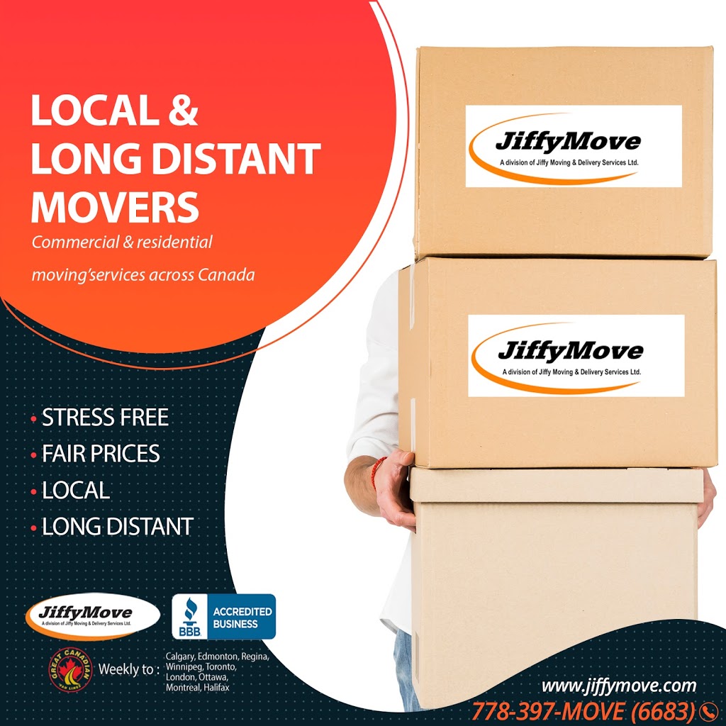 Jiffy Move | 7866 Express St, Burnaby, BC V5A 1T4, Canada | Phone: (778) 397-6683