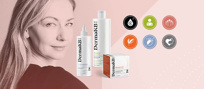 DermaKB Biofilm - Shampoo, Scalp Detoxifier | 100 Innovation Dr #290, Winnipeg, MB R3T 6G2, Canada | Phone: (855) 682-1560