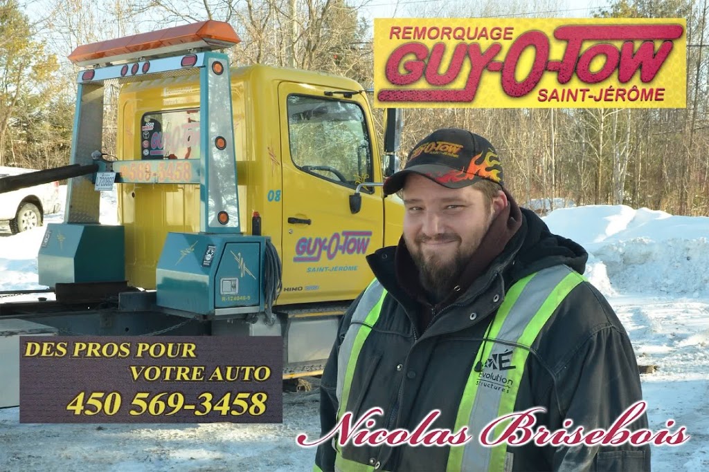 Remorquage Guy-o-tow st-Jérôme | 691 9e Av N, Saint-Jérôme, QC J7Z 4T1, Canada | Phone: (450) 569-3458