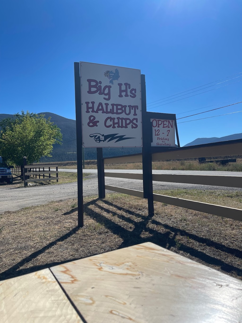 Big Hs Halibut & Chips | 1204 Cariboo Ave, Clinton, BC V0K 1K0, Canada | Phone: (250) 459-0030