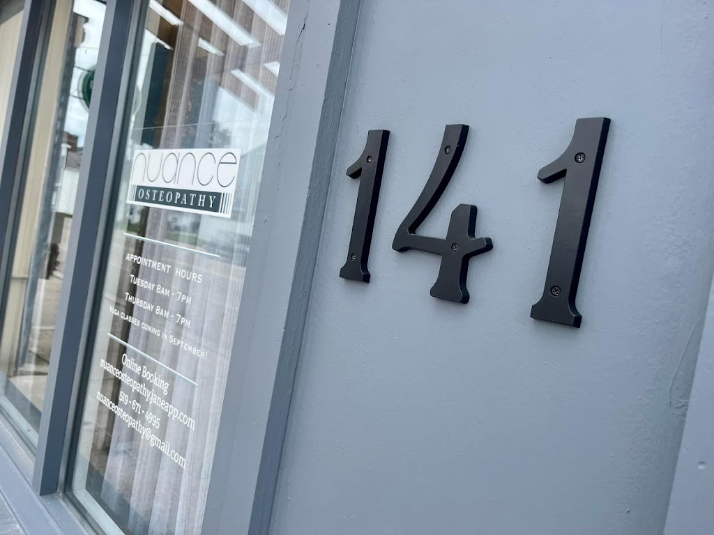 Nuance Osteopathy | 141 Ailsa Craig Main St, Ailsa Craig, ON N0M 1A0, Canada | Phone: (519) 532-8313
