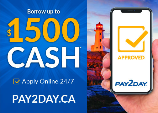 Pay2day | 1251 Prince St, Truro, NS B2N 1J5, Canada | Phone: (902) 305-2274