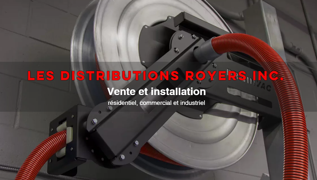 Aspirateur Central Royer Inc | 7660 Boulevard Guillaume-Couture, Lévis, QC G6V 6S6, Canada | Phone: (418) 833-0266