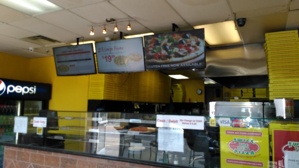 Twice The Deal Pizza | 1450 Block Line Rd, Kitchener, ON N2C 0A5, Canada | Phone: (519) 744-5454