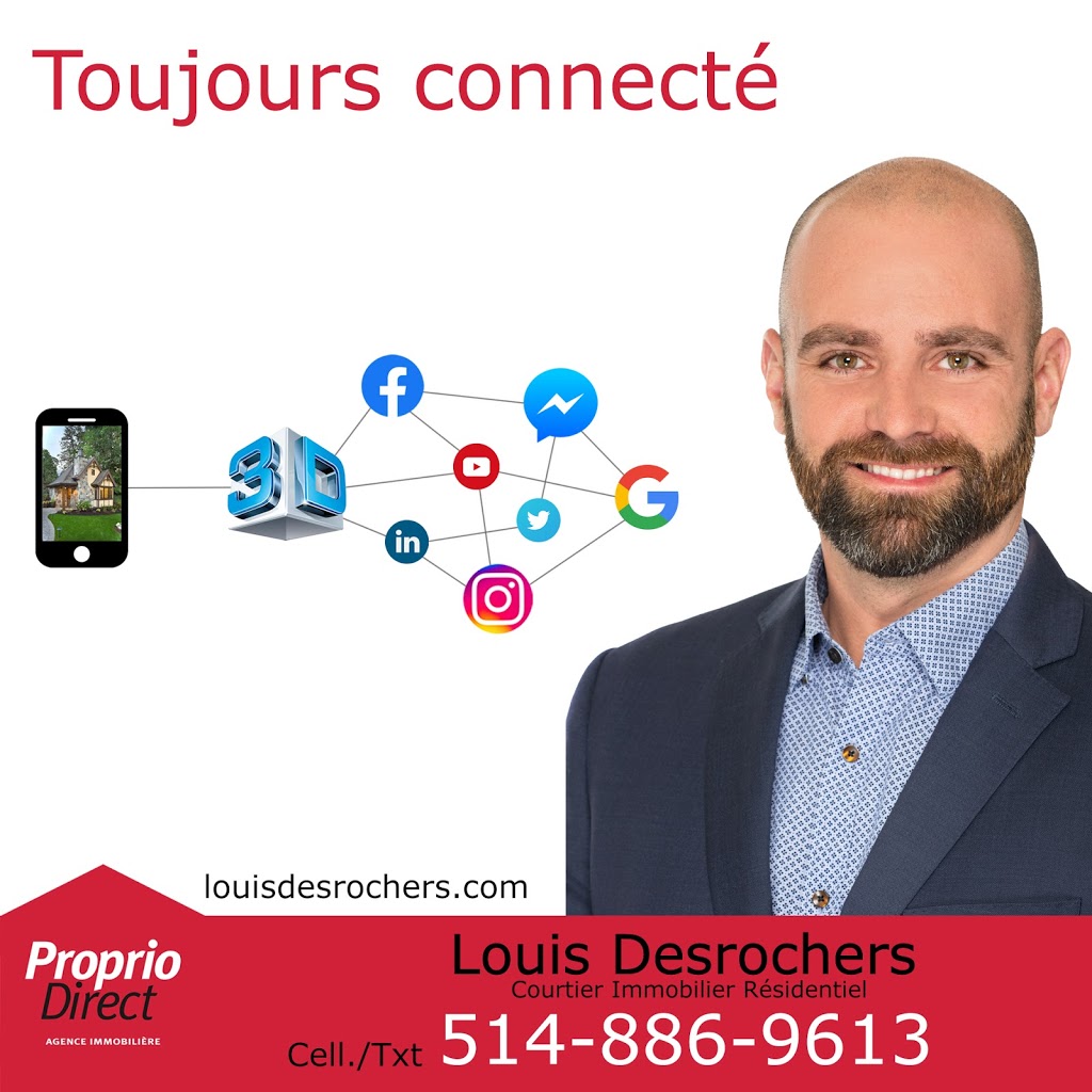 Louis Desrochers Courtier Immobilier Proprio Direct Chambly | 1908 Rue Anne-Julien, Carignan, QC J3L 3P9, Canada | Phone: (514) 886-9613