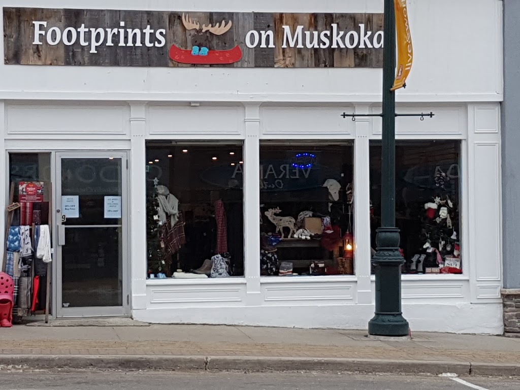 FOOTPRINTS ON MUSKOKA | 9 Manitoba St, Bracebridge, ON P1L 1S4, Canada | Phone: (705) 637-0707