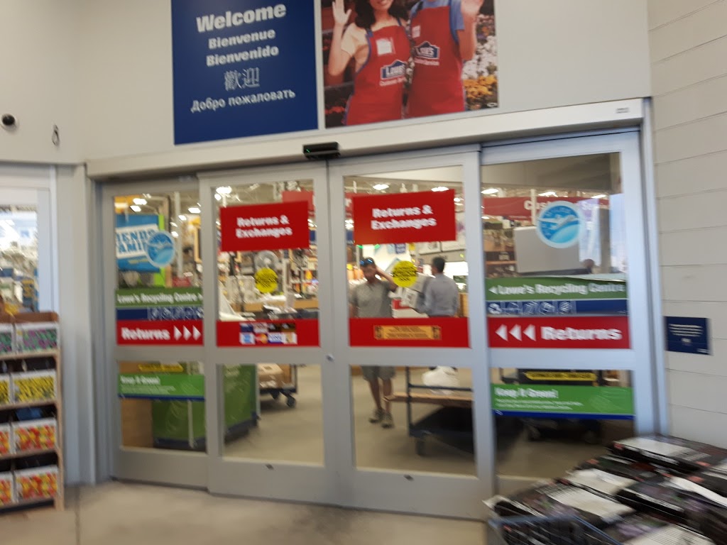 Lowes Home Improvement | 4005 Garrard Rd, Whitby, ON L1R 0J1, Canada | Phone: (905) 433-2870