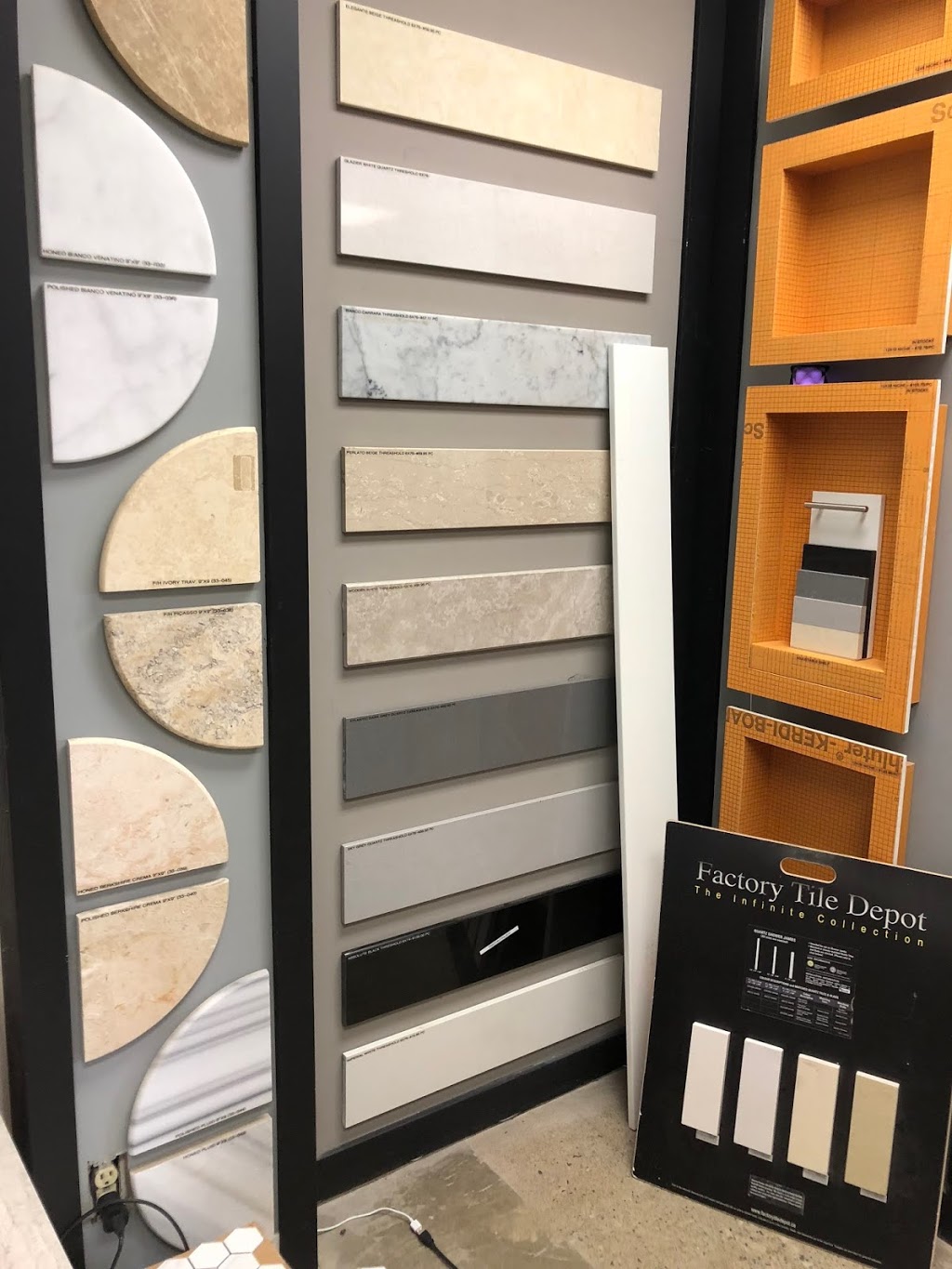 Factory Tile Depot - Mississauga | 505 Queensway E #5, Mississauga, ON L5A 4B4, Canada | Phone: (905) 277-1760