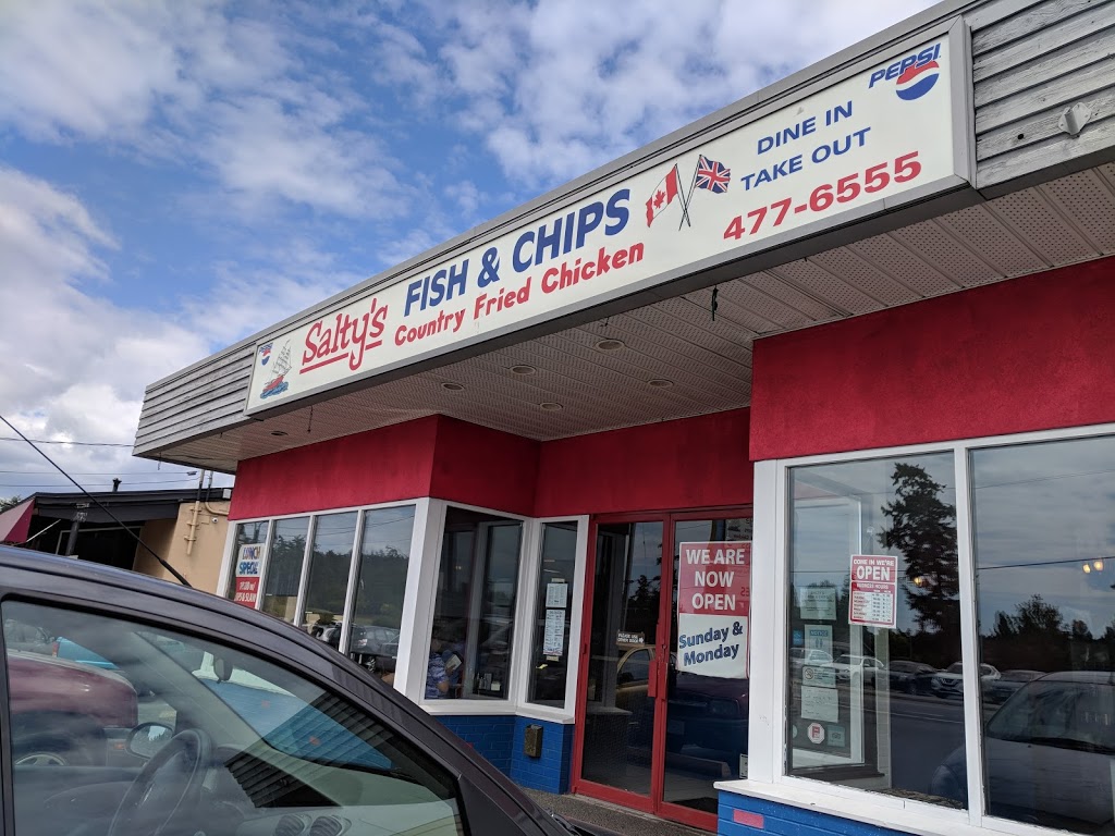 Saltys Fish & Chips | 1008 Craigflower Rd, Victoria, BC V9A 1Z8, Canada | Phone: (250) 477-6555