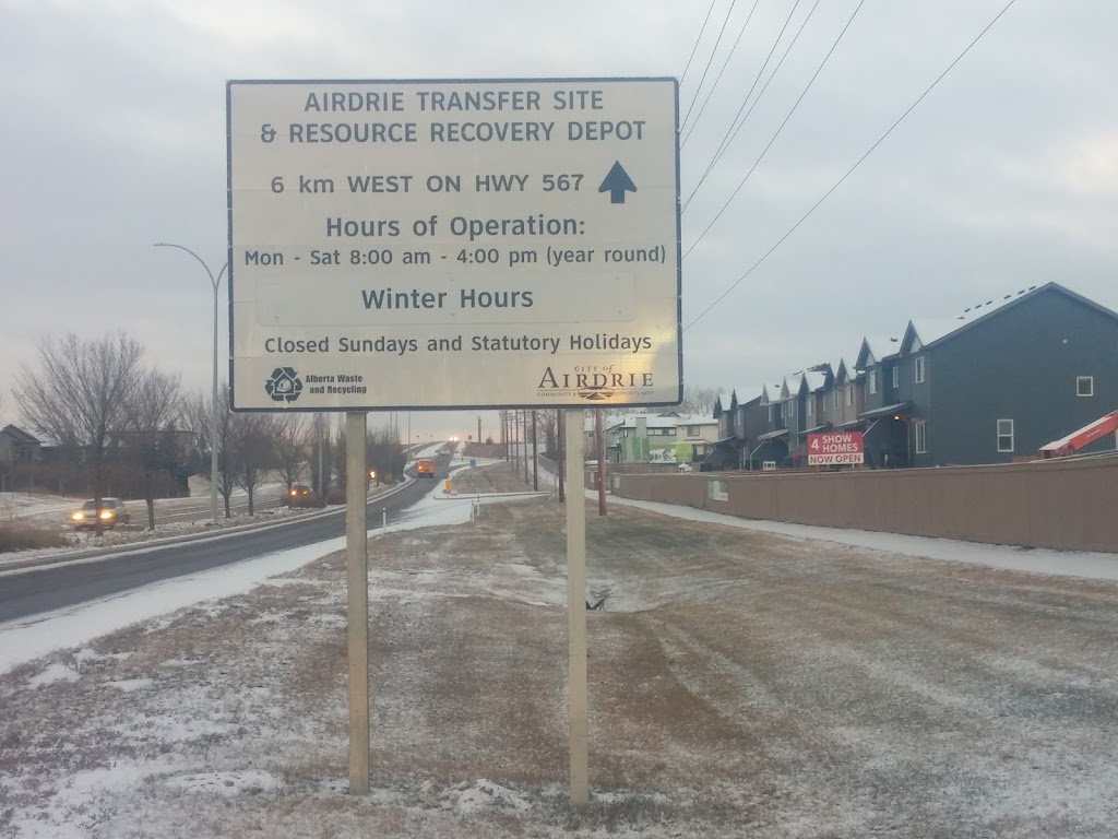 Airdrie Transfer Site | AB-567, Airdrie, AB T0M 0E0, Canada | Phone: (403) 948-0808