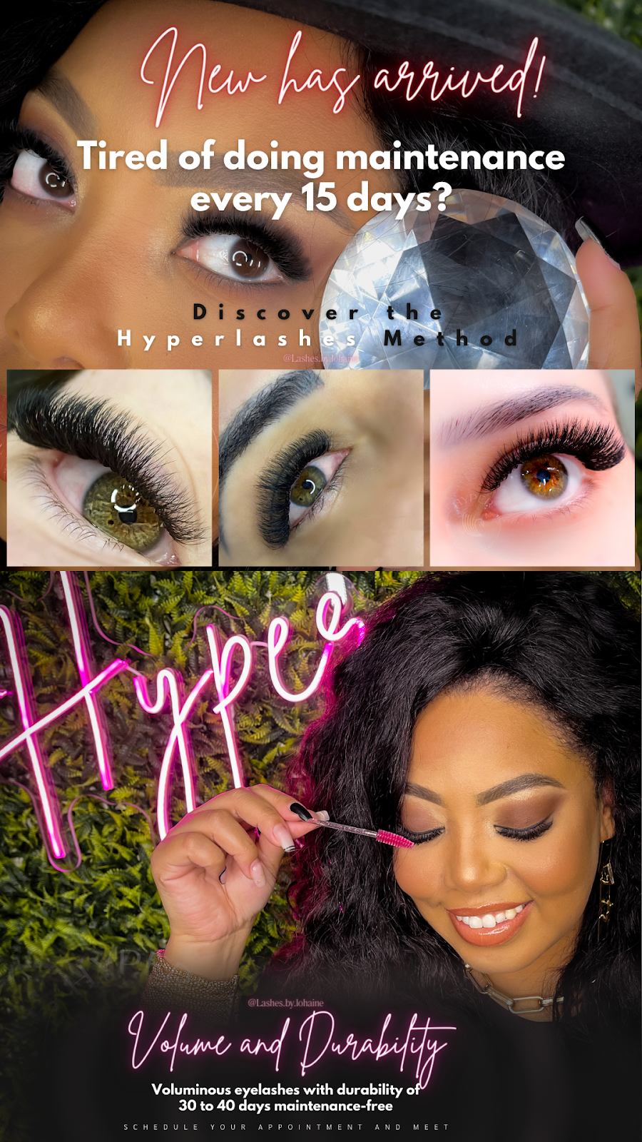 Lashes By Lohaine | 1150 Meadowlands Dr E, Nepean, ON K2E 6J4, Canada | Phone: (343) 988-8069