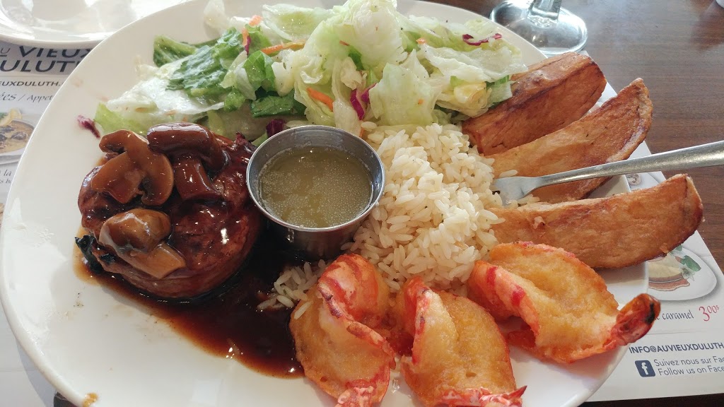 Au Vieux Duluth Restaurant | 1755 Boul Industriel, Laval, QC H7S 1P5, Canada | Phone: (450) 629-1611