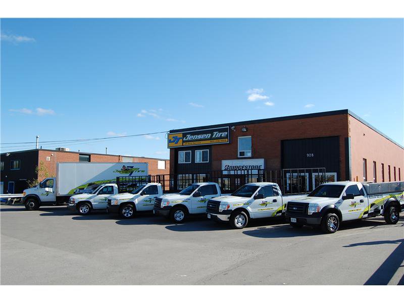 Jensen Tire Sales & Service Ltd | 928 Winston Churchill Blvd, Oakville, ON L6J 7X5, Canada | Phone: (905) 338-9919