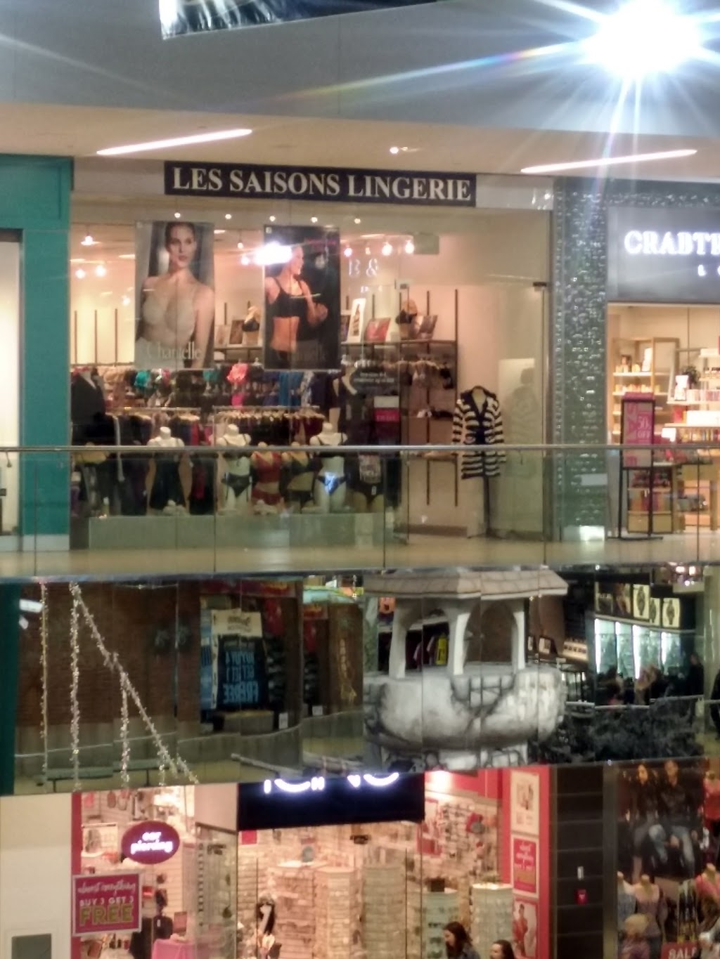 Les Saisons Lingerie | West Edmonton Mall, 8882 170 Street Northwest Unit 2357, Edmonton, AB T5T 4M2, Canada | Phone: (780) 444-4992
