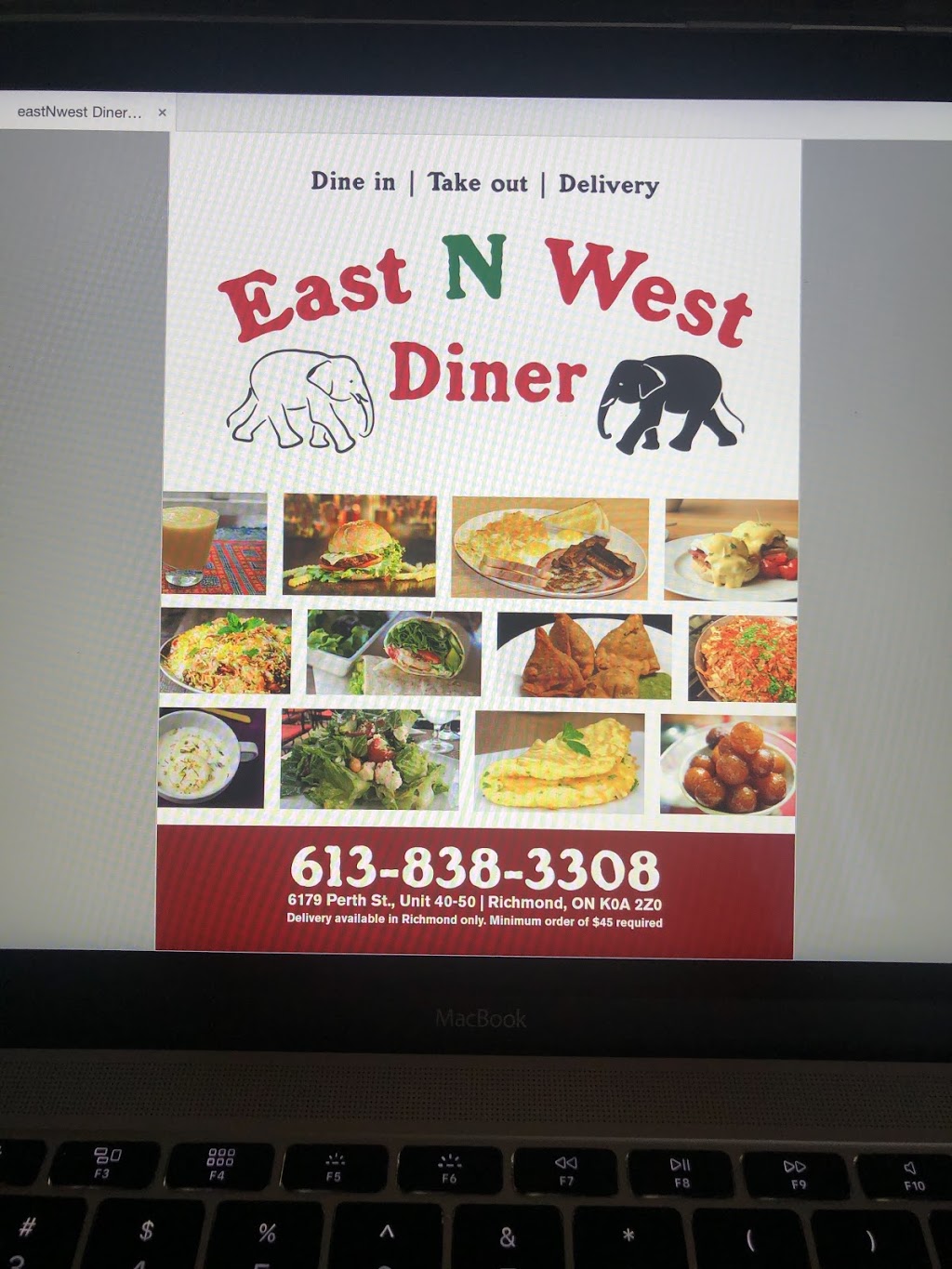 East N West Diner | 50-6179 Perth St, Richmond, ON K0A 2Z0, Canada | Phone: (613) 838-3888