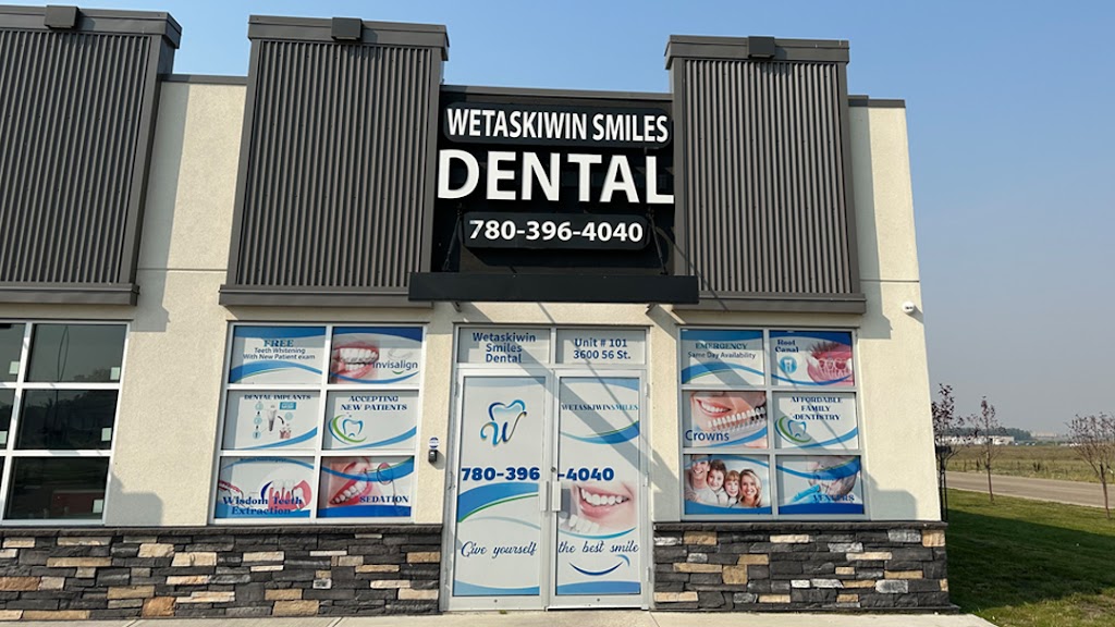 Wetaskiwin Smiles | 3600 56 St unit 101, Wetaskiwin, AB T9A 3T5, Canada | Phone: (780) 396-4040