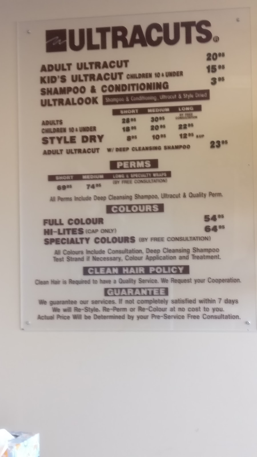 Ultracuts Professional Haircare Centres | Unit E, 844 McLeod Ave #32, Winnipeg, MB R2G 2T7, Canada | Phone: (204) 661-8558