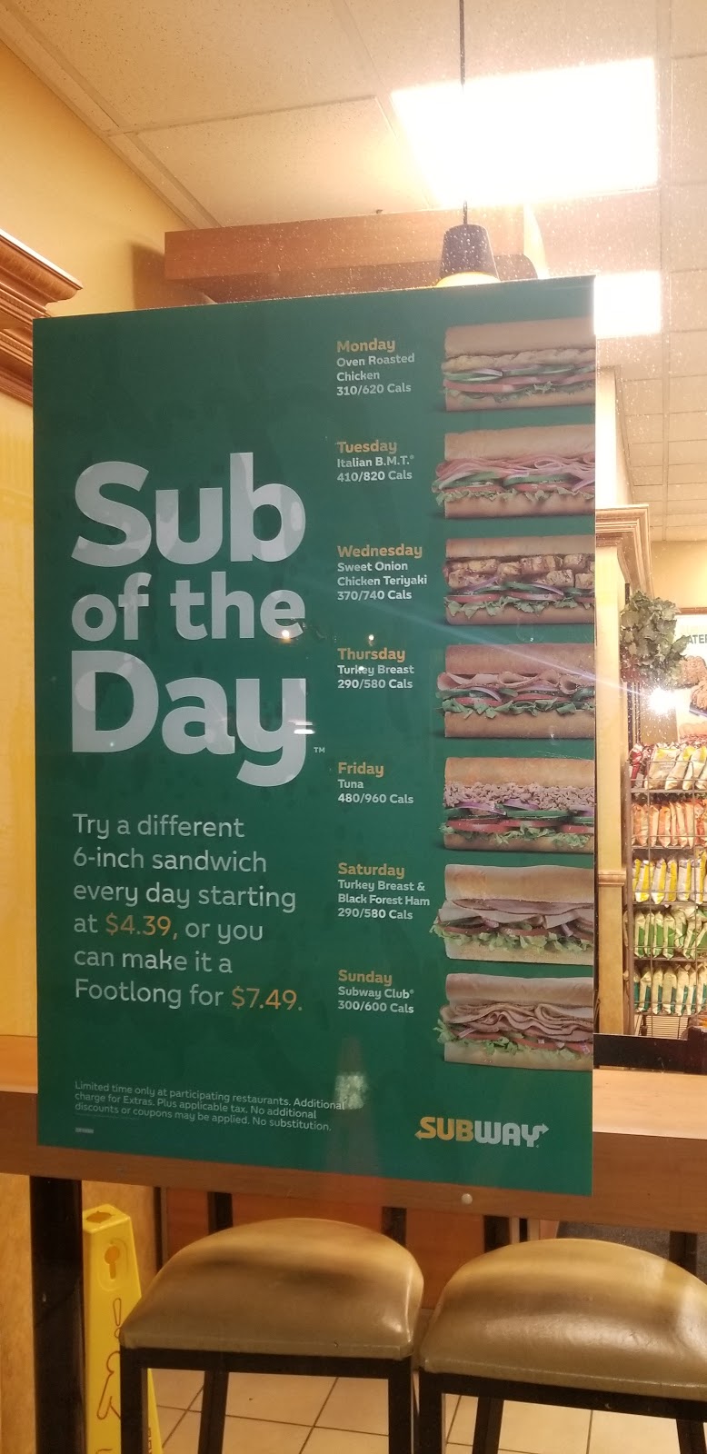 Subway | 3316 Keele Street Sheppard, Keele Plaza, Toronto, ON M3M 2H7, Canada | Phone: (416) 638-8519