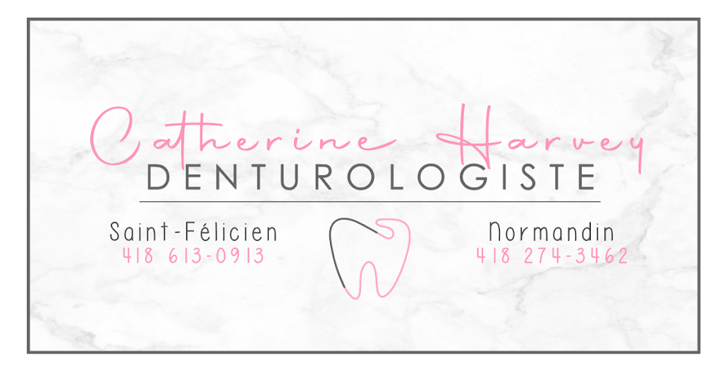 Catherine Harvey Denturologiste Inc. | 1272 Rue Saint-Cyrille, Normandin, QC G8M 4J9, Canada | Phone: (418) 274-3462