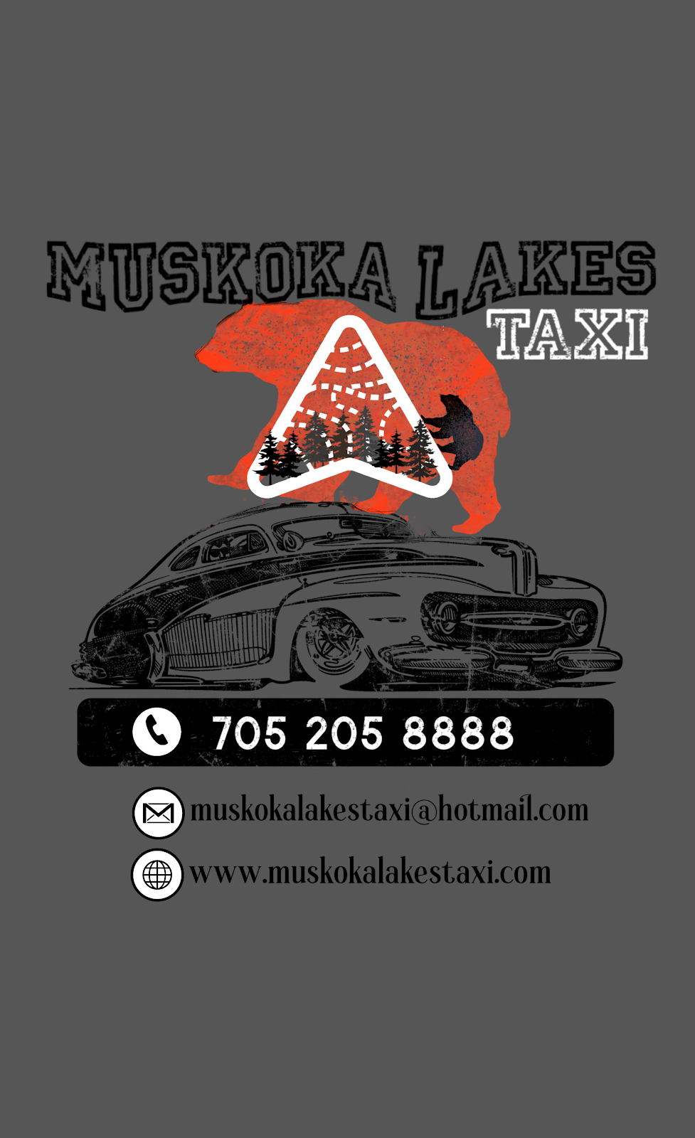 Muskoka Lakes Taxi | 1007 Elm St, Bala, ON P0C 1A0, Canada | Phone: (705) 205-8888
