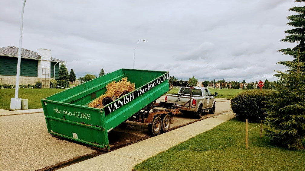 Vanish Junk Removal & Bin rentals | 16828 65 St NW, Edmonton, AB T5Y 3W6, Canada | Phone: (780) 660-4663