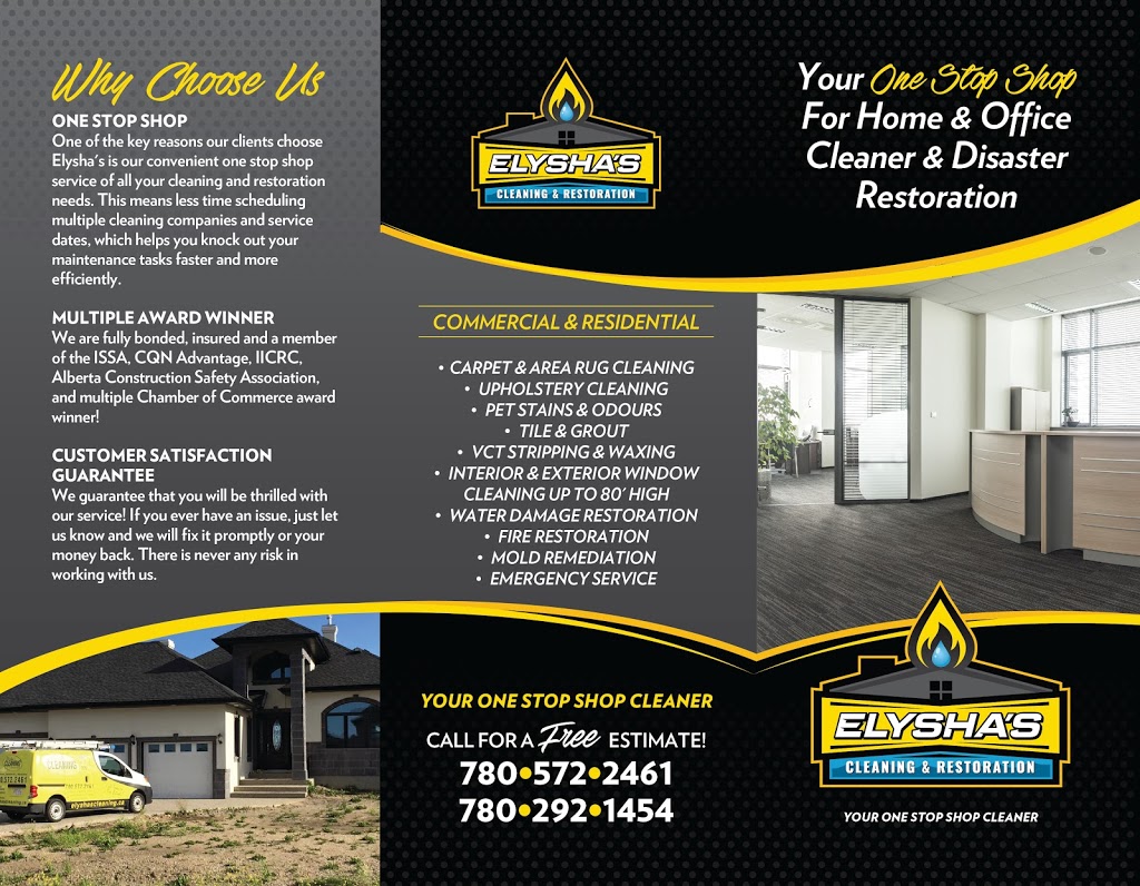 Elyshas Cleaning & Restoration | 9703 94 St, Morinville, AB T8R 1J2, Canada | Phone: (780) 572-2461