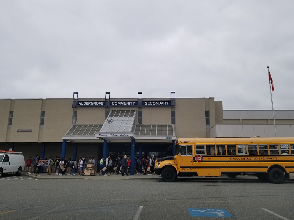 Aldergrove Community Secondary School | 26850 29 Ave, Aldergrove, BC V4W 3C1, Canada | Phone: (604) 856-2521