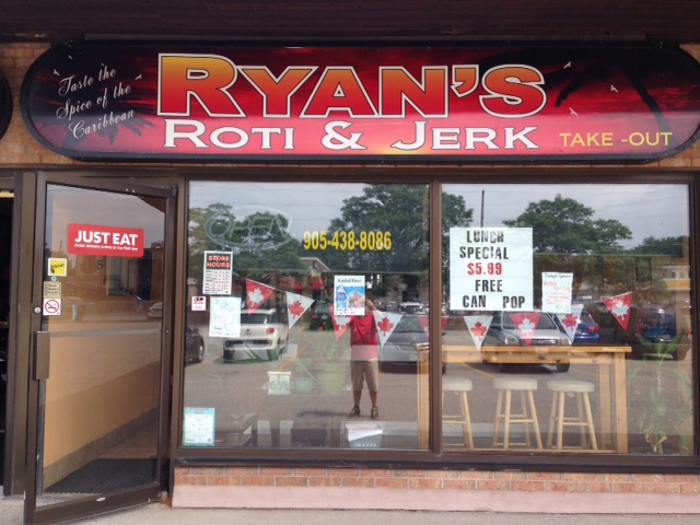 Ryans Roti And Jerk 1051 Simcoe St N Oshawa On L1g 4w3 Canada