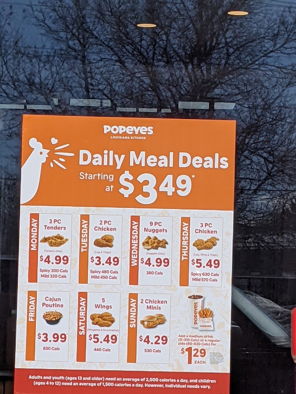 Popeyes Louisiana Kitchen | 828 Chemong Rd, Peterborough, ON K9H 5Z5, Canada | Phone: (705) 743-0303