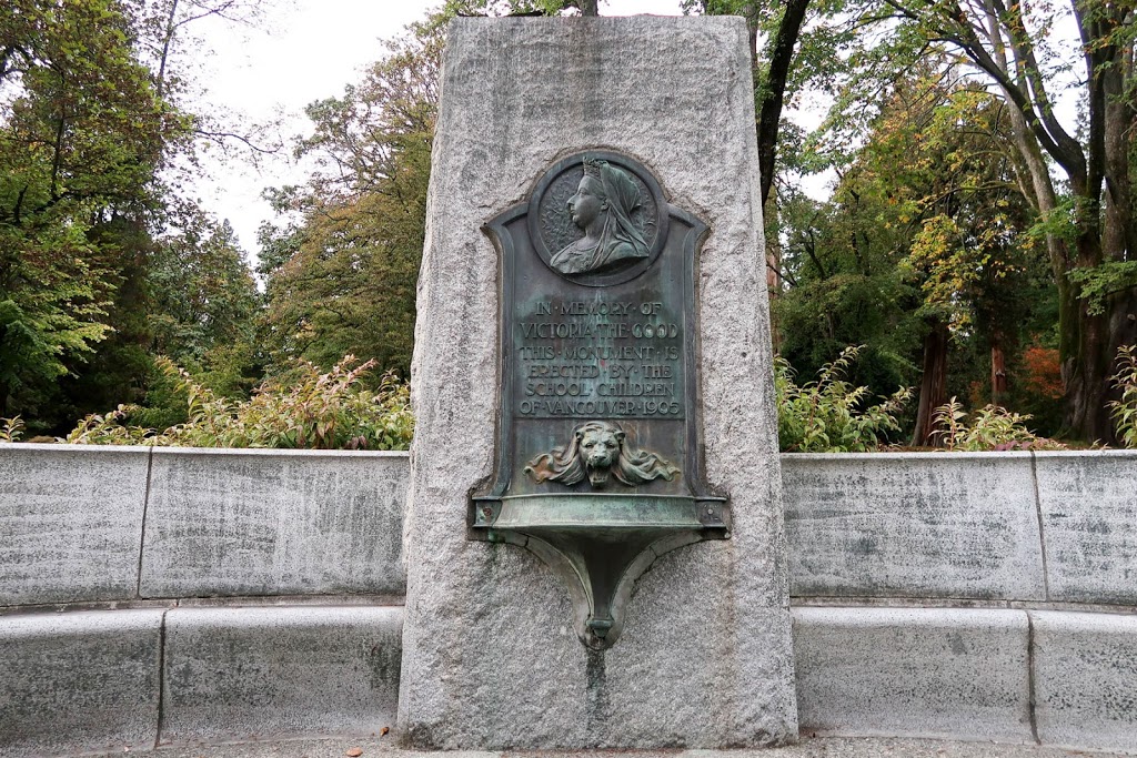 Queen Victoria Memorial Fountain | park | 900 Stanley Park Dr, Vancouver, BC V6G 3E2, Canada