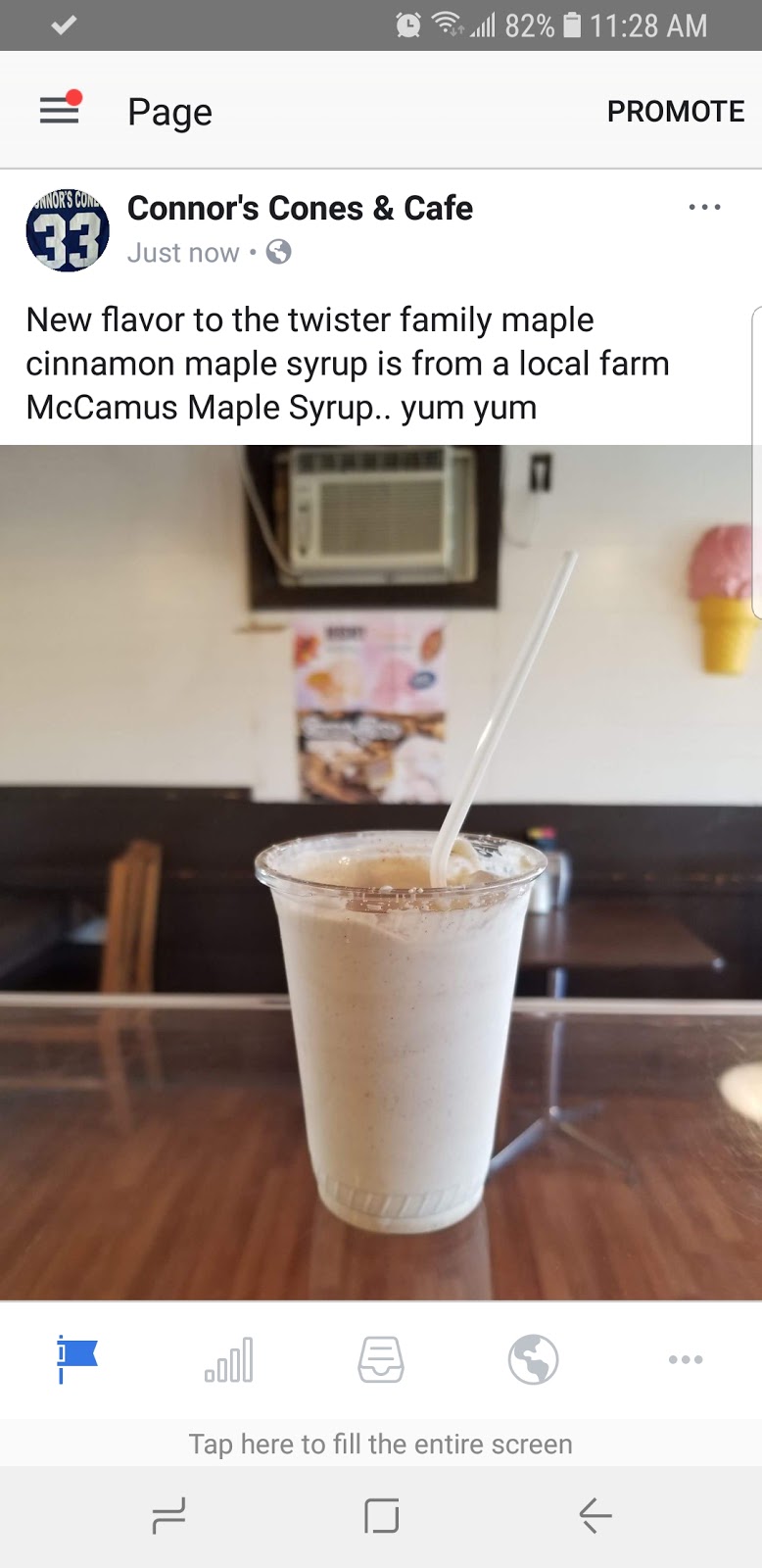 Connor s Cones & Cafe | 2372 County Rd 45, Norwood, ON K0L 2V0, Canada | Phone: (705) 559-1560