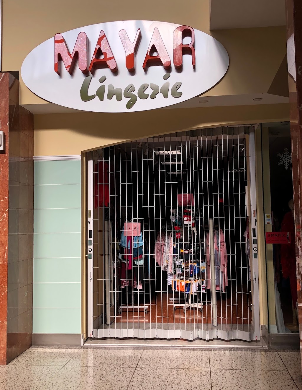 Mayar Lingerie | 6464 Yonge St, North York, ON M2M 3X4, Canada | Phone: (416) 900-2300