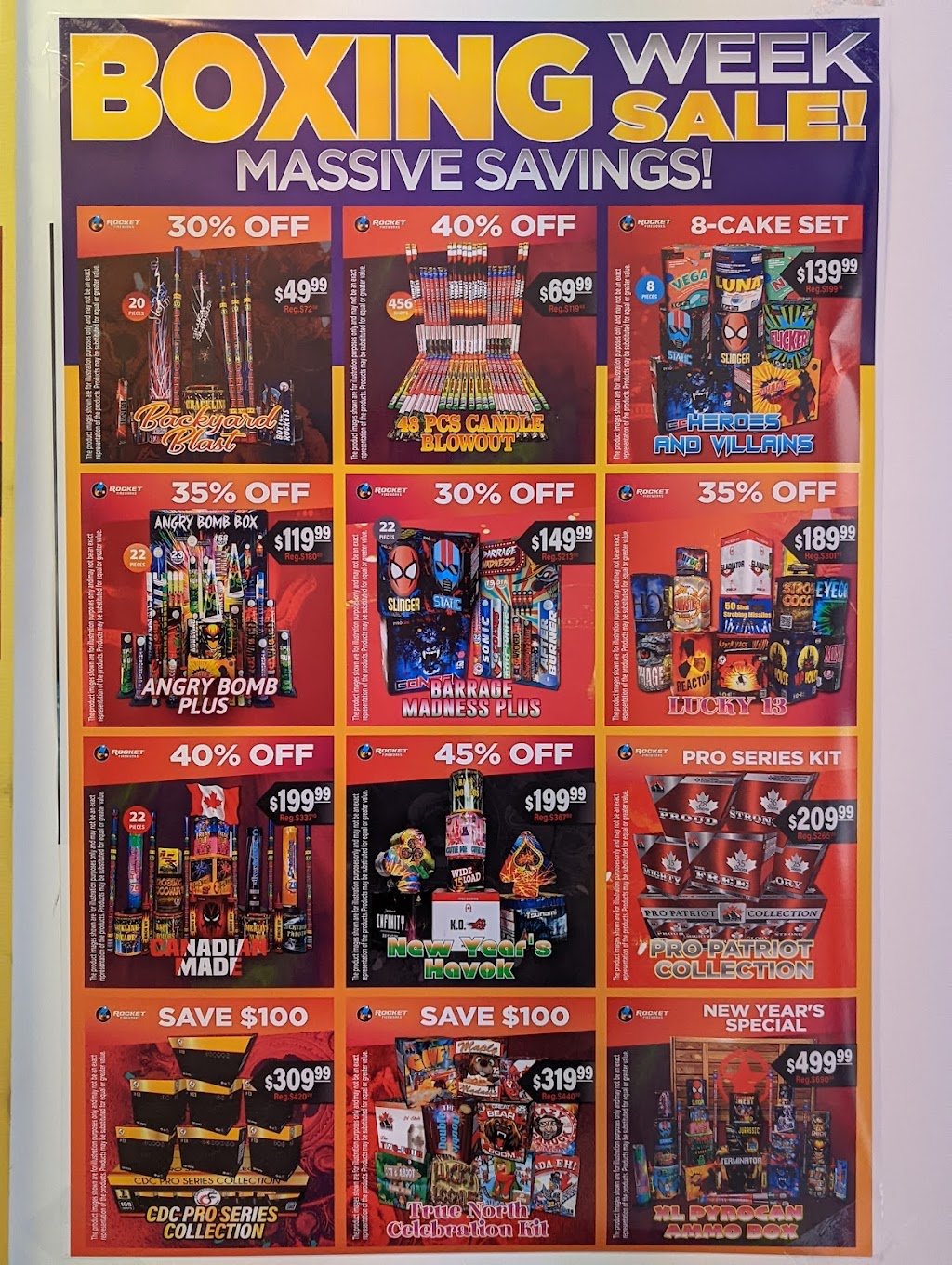 KickAss Fireworks | 2045 20th Ave E Unit 6, Owen Sound, ON N4K 5N3, Canada | Phone: (519) 387-6969