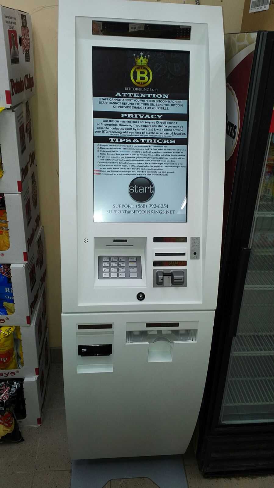 TheBitcoinMachine.com ATM | 170 University Ave W, Waterloo, ON N2L 3E9, Canada | Phone: (855) 772-4826