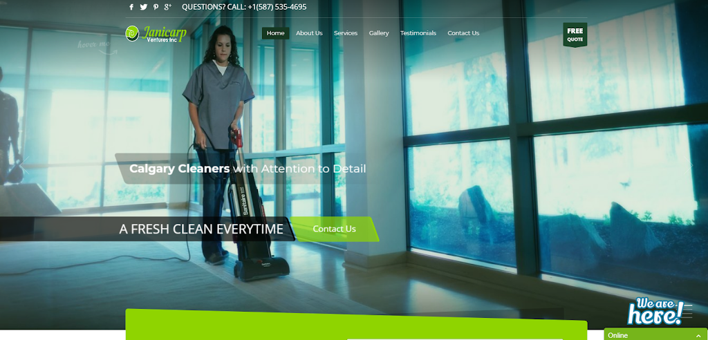 Janicarp Ventures Cleaning Services | 308-1235 17 Ave SW, Calgary, AB T2T 0C2, Canada | Phone: (587) 535-4695