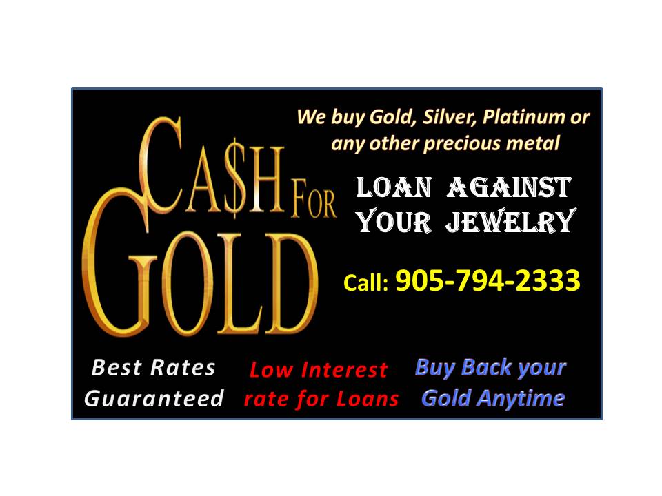 Mr CASH 4 GOLD | 3955 Cottrelle Blvd unit 1, Brampton, ON L6P 2P9, Canada | Phone: (905) 794-2333
