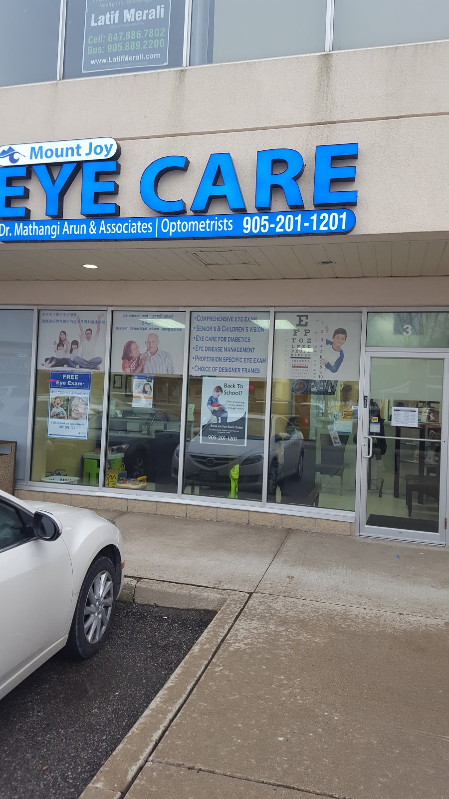 Mount Joy Eye Care | 9889 Markham Rd #3, Markham, ON L6E 0B7, Canada | Phone: (905) 201-1201