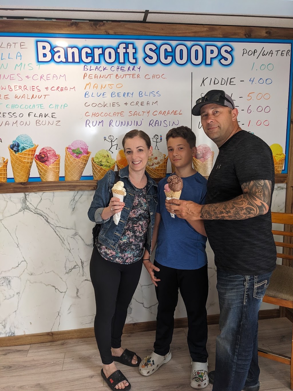 Bancroft Scoops | 18 Snow Rd, Bancroft, ON K0L 1C0, Canada | Phone: (905) 977-9955