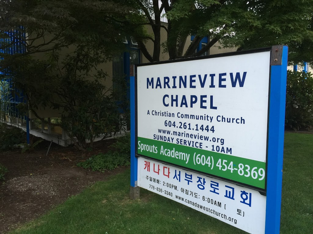 Marineview Chapel Church | 4000 W 41st Ave, Vancouver, BC V6N 3G2, Canada | Phone: (604) 261-1444