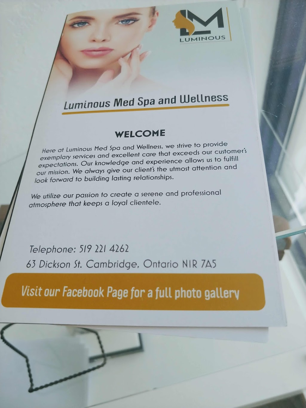 Luminous Med Spa and Wellness | hair care | 63 Dickson St, Cambridge, ON N1R 7A5, Canada | 5192214262 OR +1 519-221-4262