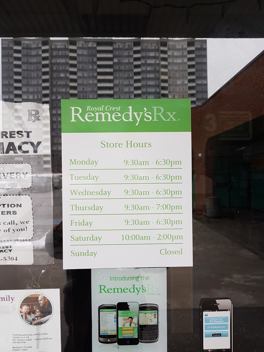 RemedysRx - Royal Crest Pharmacy | 3065 Pharmacy Ave, Scarborough, ON M1W 2H1, Canada | Phone: (416) 492-5304