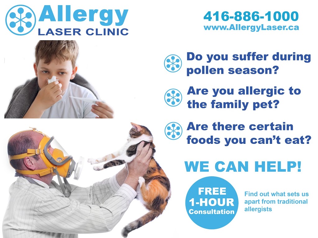 Allergy Relief Laser Clinic Oakville | 294 Rambler Ct, Oakville, ON L6H 3A6, Canada | Phone: (647) 952-1555