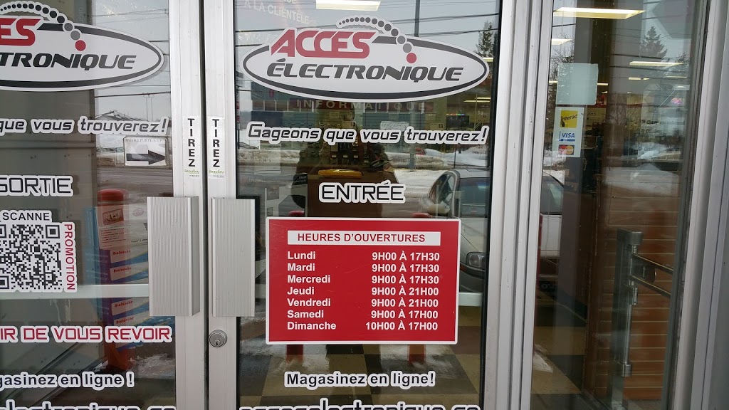 Acces Electronique Lévis | 4075 Boulevard Guillaume-Couture, Lévis, QC G6W 6M9, Canada | Phone: (418) 903-9979