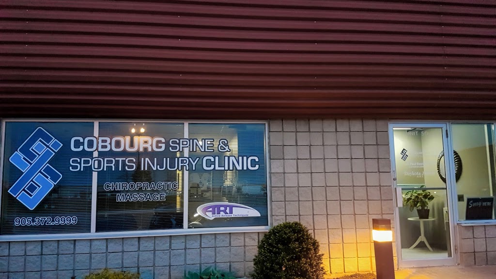 Cobourg Spine and Sports Injury Clinic | 210 Willmott St Unit 5D, Cobourg, ON K9A 0E9, Canada | Phone: (905) 372-9999