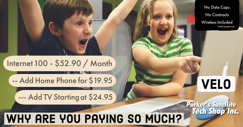 Parkers Satellite & Tech Shop Inc | 7088 Nova Scotia Trunk 1, Coldbrook, NS B4R 1C1, Canada | Phone: (902) 678-2280