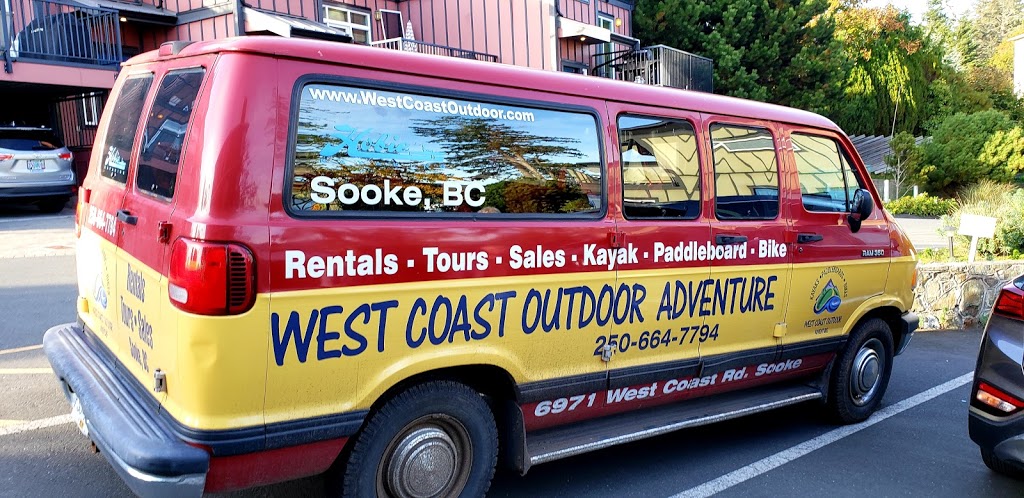 West Coast Outdoor Adventure | 6971 W Coast Rd, Sooke, BC V9Z 0V1, Canada | Phone: (250) 664-7794