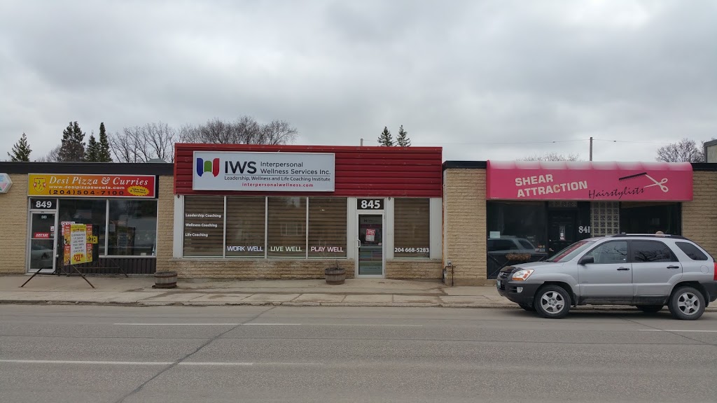 Interpersonal Wellness Services Inc. & Coaching Institute | 845 Henderson Hwy, Winnipeg, MB R2K 2L4, Canada | Phone: (204) 668-5283